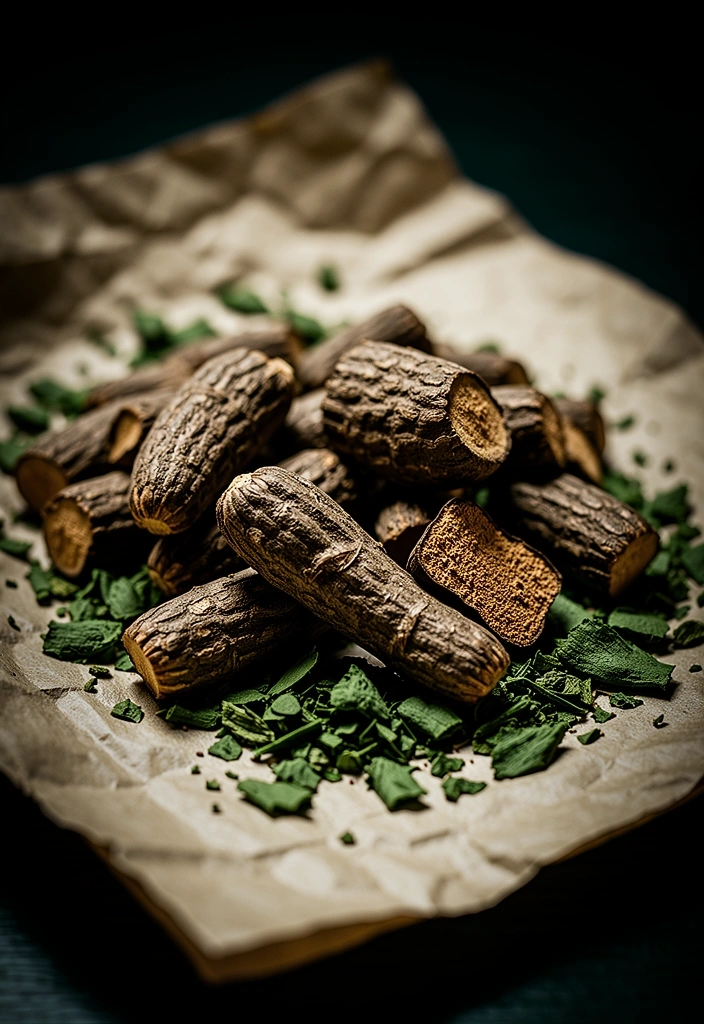 Raw botanical ingredients